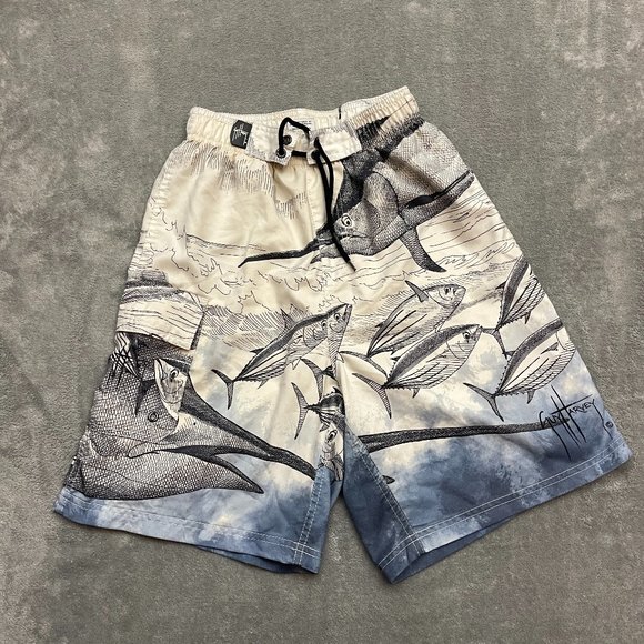 Guy Harvey by Artisans Chemise de pêche à Manches Longues